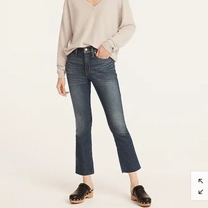 NWT - J Crew Billie Demi Boot Crop - 26
